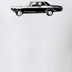 1966 Belair Side View Light Color T Shirt