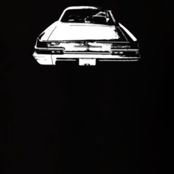 1966 Belair Rear View Dark Color T Shirt