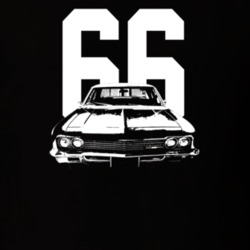 1966 Belair Grill View With Year Dark Color T Shirt