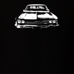 1966 Belair Grill View Dark Color T Shirt