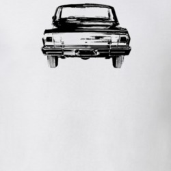 1965 Nova Rear View Light Color T Shirt