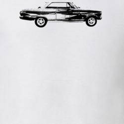 1965 Nova Side View Light Color T Shirt