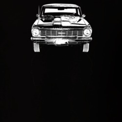 1965 Nova Grill View Dark Color T Shirt