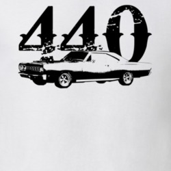 1968 Plymouth Roadrunner Side View With Engine Size Faded Look Light T