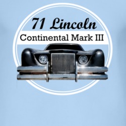 1971 Lincoln Continental Mark III George Harrie Design T Shirt