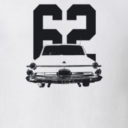 1962 Polara Rear View With Year Light Color T Shirt