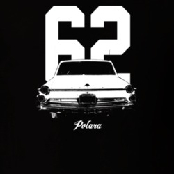 1962 Polara Rear View With Year And Model Dark Color T Shirt