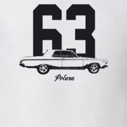 1963 Polara Side View With Year And Model Light Color T Shirt