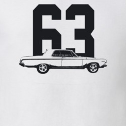 1963 Polara Side View With Year Light Color T Shirt