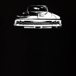 1964 Biscayne Rear View Dark Color T Shirt