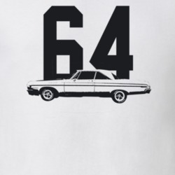 1964 Polara Side View With Year Light Color T Shirt
