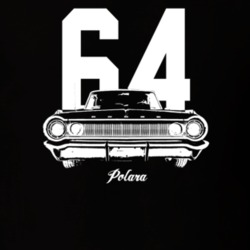 1964 Polara Grill View With Year And Model Dark Color T Shirt