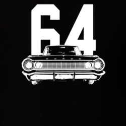 1964 Polara Grill View With Year Dark Color T Shirt