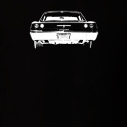 1965 Biscayne Rear View Dark Color T Shirt