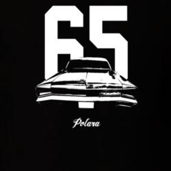 1965 Polara Rear View With Year And Model Dark Color T Shirt