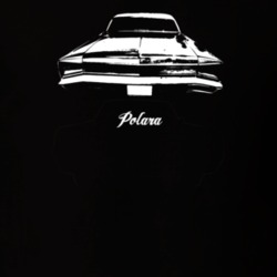 1965 Polara Rear View With Model Dark Color T Shirt