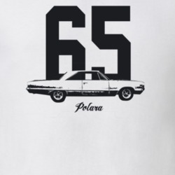 1965 Polara Side View With Year And Model Light Color T Shirt