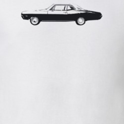 1967 Biscayne Side View Light Color T Shirt