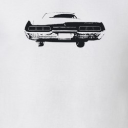 1967 Biscayne Rear View Light Color T Shirt