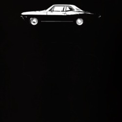 1967 Biscayne Side View Dark Color T Shirt
