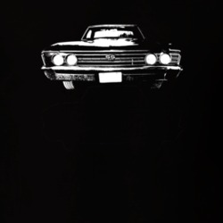 1967 El Camino Grill View Dark Color T Shirt