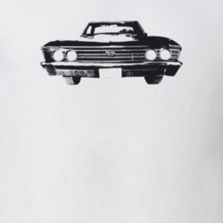 1967 El Camino Grill View Light Color T Shirt