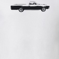 1967 El Camino Side View Light Color T Shirt