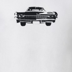 1968 Biscayne Grill View Light Color T Shirt