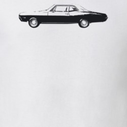 1968 Biscayne Side View Light Color T Shirt