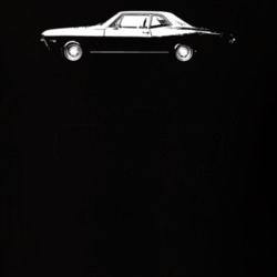 1968 Biscayne Side View Dark Color T Shirt