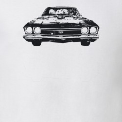 1968 El Camino Grill View Light Color T Shirt
