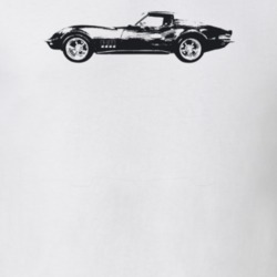1969 Corvette Side View Light Color T Shirt