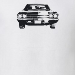 1969 El Camino Grill View Light Color T Shirt