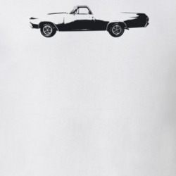 1970 El Camino Side View Light Color T Shirt