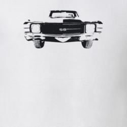 1971 El Camino Grill View Light Color T Shirt