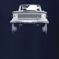 1970 Wagoneer Grill View Dark Color T Shirt