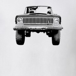 1970 Wagoneer Grill View Light Color T Shirt