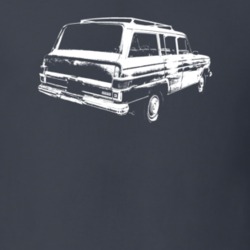1970 Wagoneer Rear View Dark Color T Shirt
