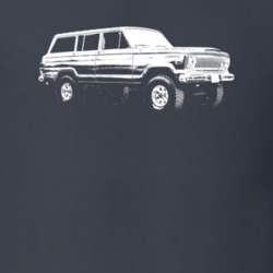 1970 Wagoneer Side View Dark Color T Shirt