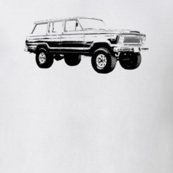 1970 Wagoneer Side View Light Color T Shirt