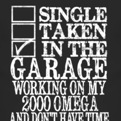 Single Taken In The Garage With 2000 Chevy Omega T Shirt