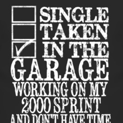 Single Taken In The Garage With 2000 Chevy Sprint T Shirt