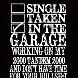 Single Taken In The Garage With 2000 Chevy Tandem 2000 T Shirt