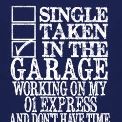Single Taken In The Garage With 2001 Chevy Express T Shirt
