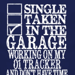 Single Taken In The Garage With 2001 Chevy Tracker T Shirt