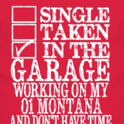 Single Taken In The Garage With 2001 Pontiac Montana T Shirt