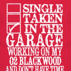 Single Taken In The Garage With 2002 Lincoln Blackwood T Shirt