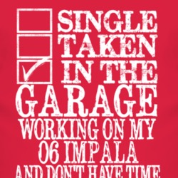 Single Taken In The Garage With 2006 Chevy Impala T Shirt