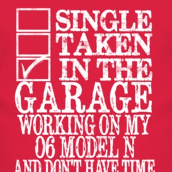 Single Taken In The Garage With 1906 Model N T Shirt
