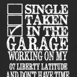 Single Taken In The Garage With 2007 Liberty Latitude T Shirt